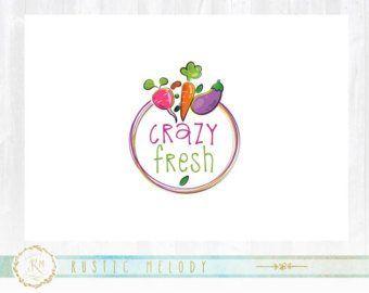 Natural Food Logo - Organic food logo | Etsy