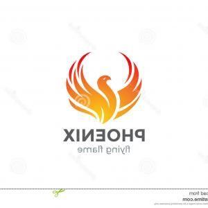 Fiery Bird Phoenix Logo - Phoenix Fire Bird Logo Template