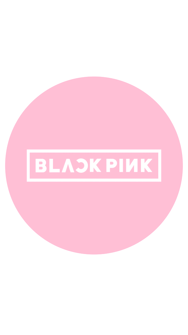 Black Pink Logo - YG Lockscreen World