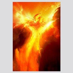 Fiery Bird Phoenix Logo - Phoenix Logos Fire Bird Flame Bird Wall Art