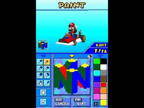 Nintendo DS Logo - TAS] Mario Kart DS - Nintendo 64 Logo Emblem - YouTube