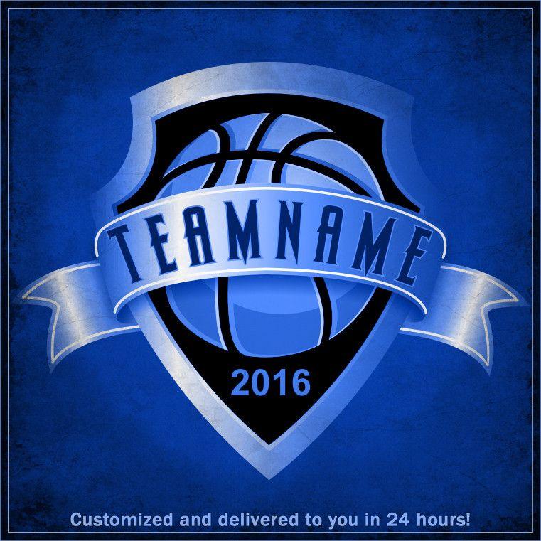 Blue Basketball Logo - Ready-made Custom Basketball Logo 171