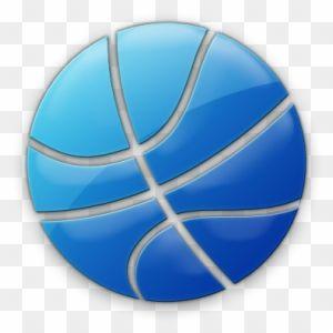 Blue Basketball Logo - Basketball Clipart, Transparent PNG Clipart Image Free Download