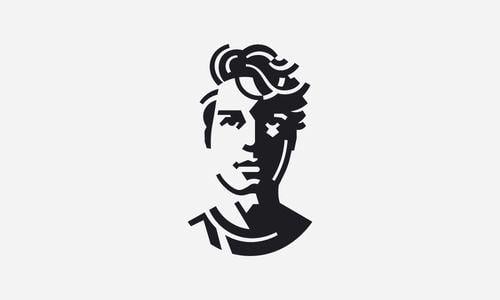 Portrait Logo - Amazingly Negative Space Used in Graphic Designing | Inspiration ...