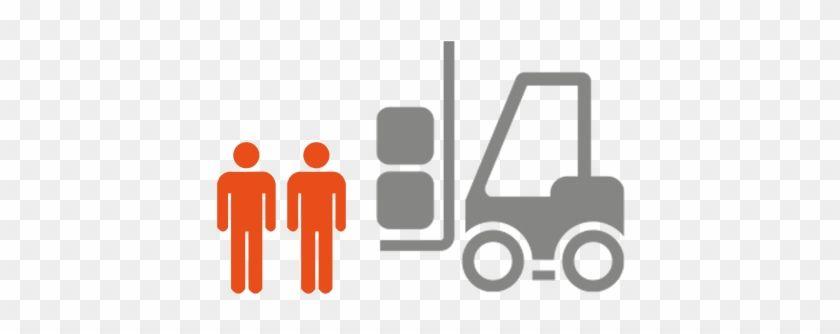 Two Person Logo - Forklift And Shippers Icon - 2 Person Logo - Free Transparent PNG ...