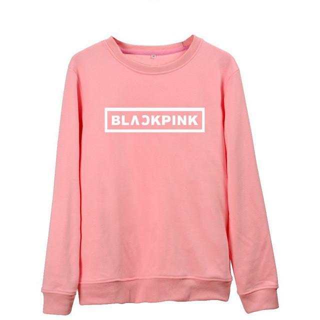 Black Pink Logo - BLACKPINK Logo Sweater