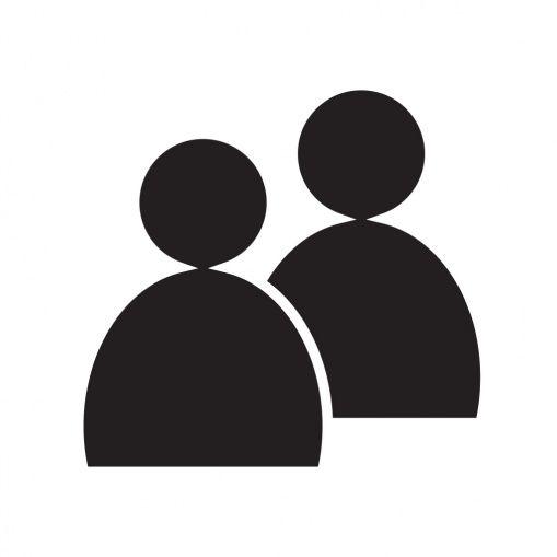 Two Person Logo - Free Two People Icon 197955 | Download Two People Icon - 197955