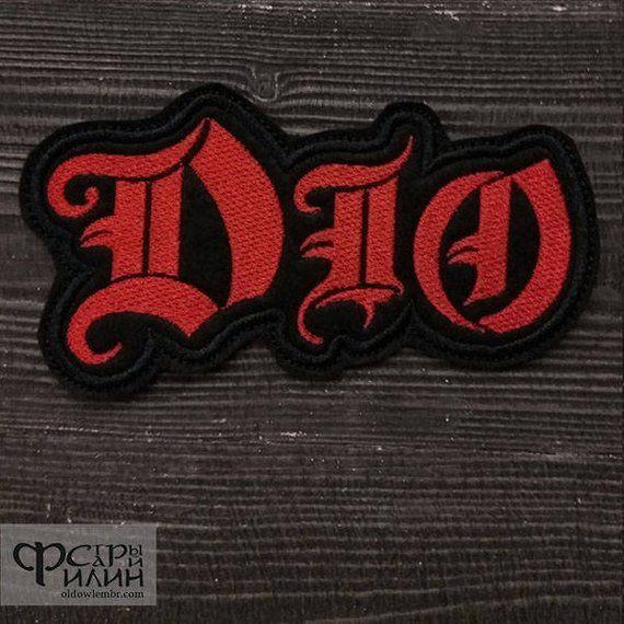 Dio Logo - Patch Dio logo Heavy Metal band. | Etsy