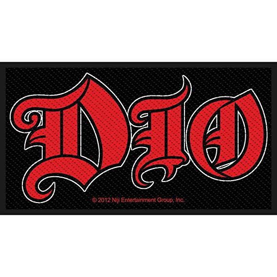 Dio Logo - Dio Logo Patch Standard: Amazon.co.uk: Clothing