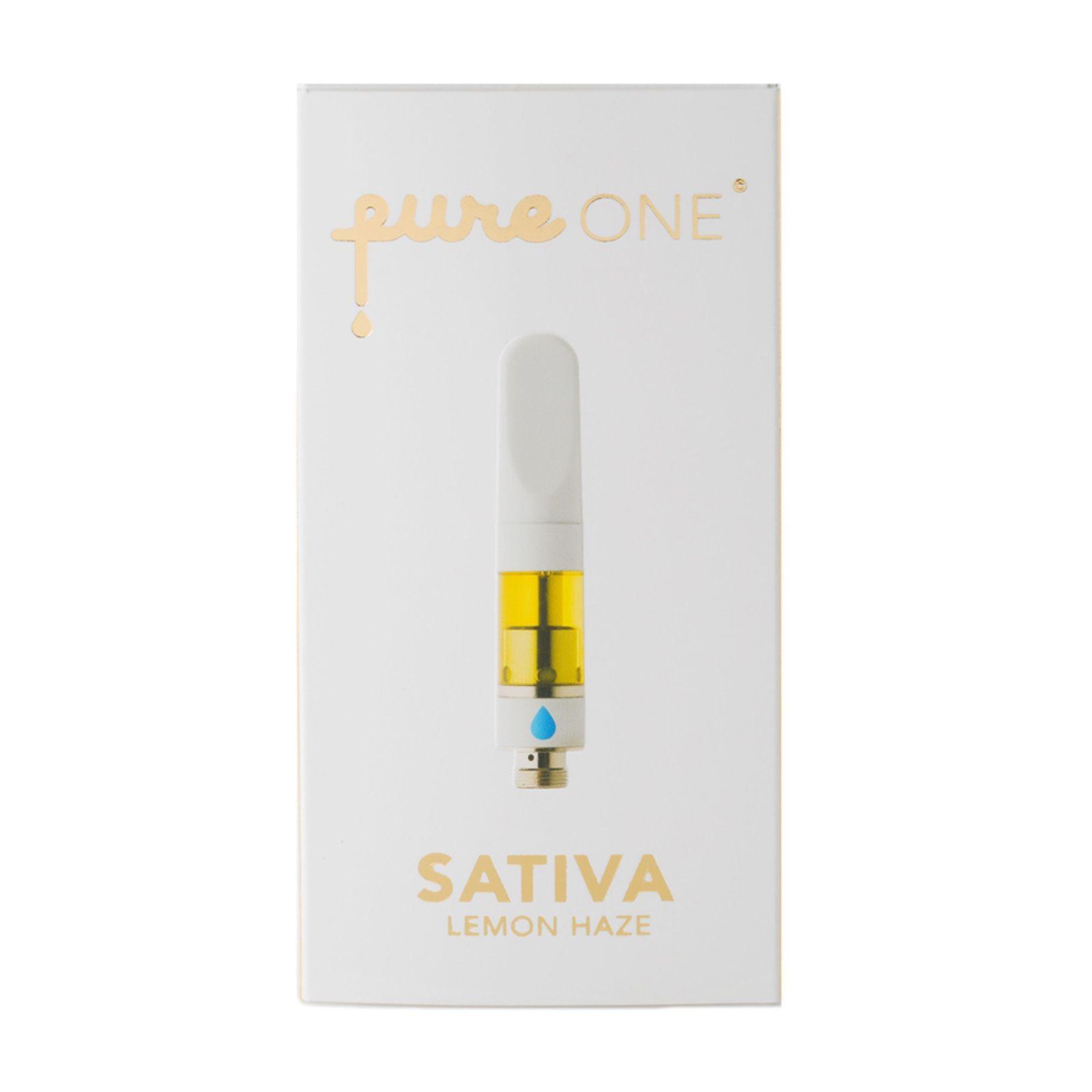 Pure Vape Logo - Sativa - Lemon Haze PureONE CO2 Cartridge by Pure Vape : Information ...