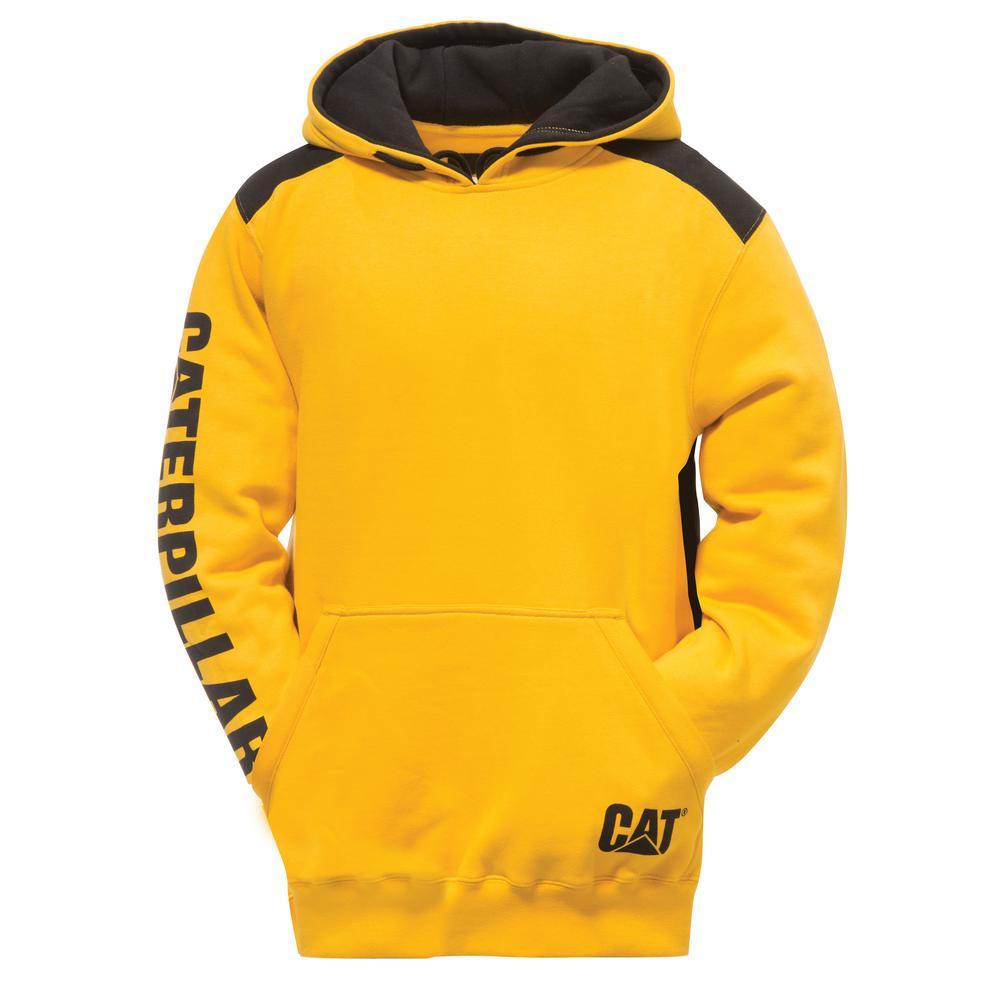 Caterpillar Logo - Caterpillar Logo Panel Men's Size X-Large Yellow Cotton/Polyester ...