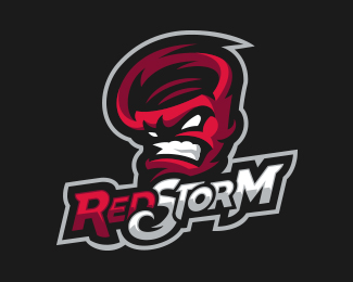 Red Storm Logo - Logopond, Brand & Identity Inspiration (Redstorm)