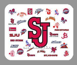 Red Storm Logo - Item St Johns Red Storm Logo Art Mouse Pad