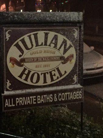 Julian Gold Logo - Julian Gold Rush Hotel B&B - Picture of Julian Gold Rush Hotel ...