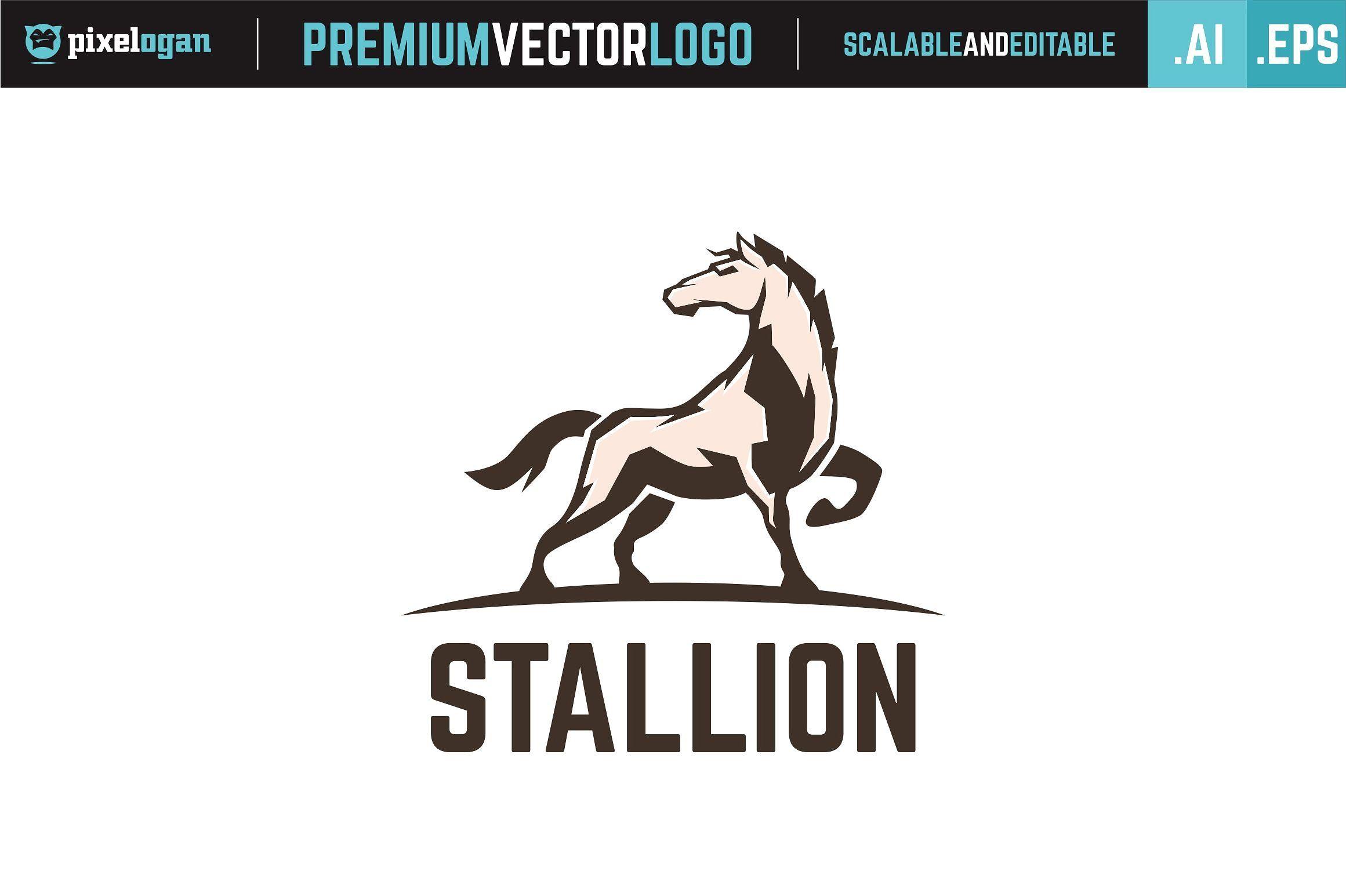 Stallion Logo - Stallion Logo Logo Templates Creative Market