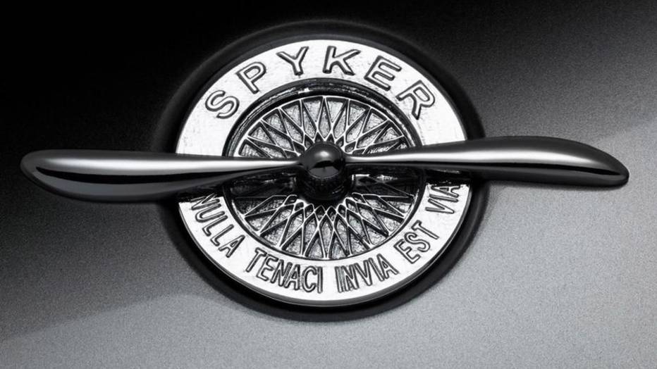 White Spyker Logo - LogoDix