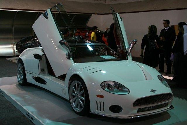 White Spyker Logo - White Spyker