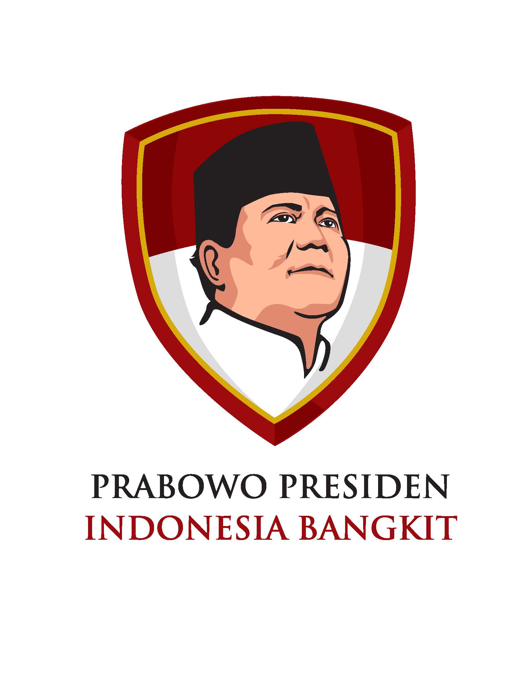 Portrait Logo - Download Logo Prabowo Presiden (Portrait)
