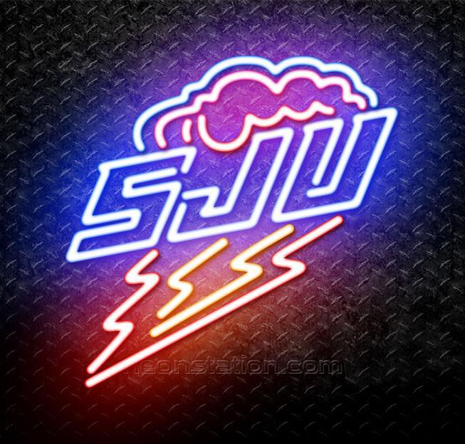 Red Storm Logo - NCAA St Johns Red Storm Logo Neon Sign For Sale // Neonstation