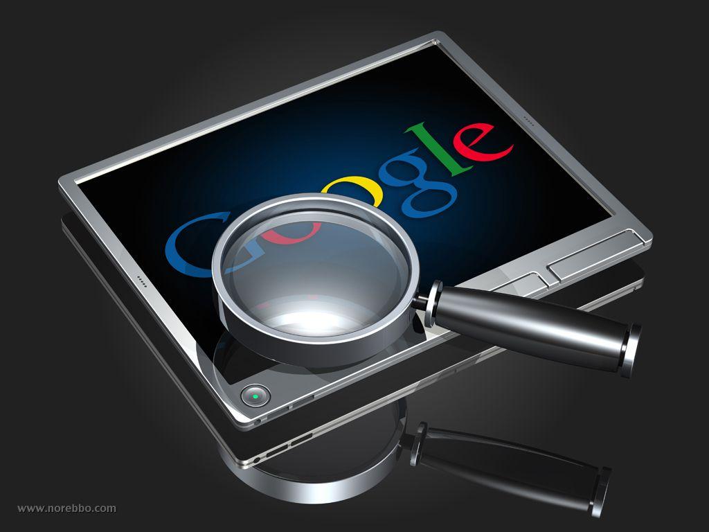 Bing 3D Logo - Touch-screen tablet computers with logos of the top three search ...
