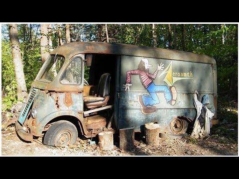 Aerosmith Original Logo - Aerosmith's first touring van uncovered by History Channel's