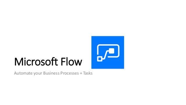 Microsoft Office 365 Flow Logo - Improving your productivity using Microsoft Flow and PowerApps in Off…