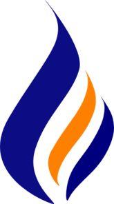 Blue and Orange Logo - blue flame logos | Red Orange Logo Flame clip art - vector clip art ...