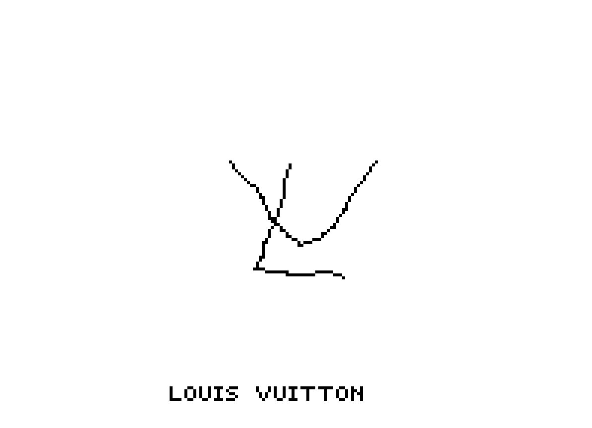Louis Vuitton Transparent Logo - Pixilart - Louis vuitton logo by nikora