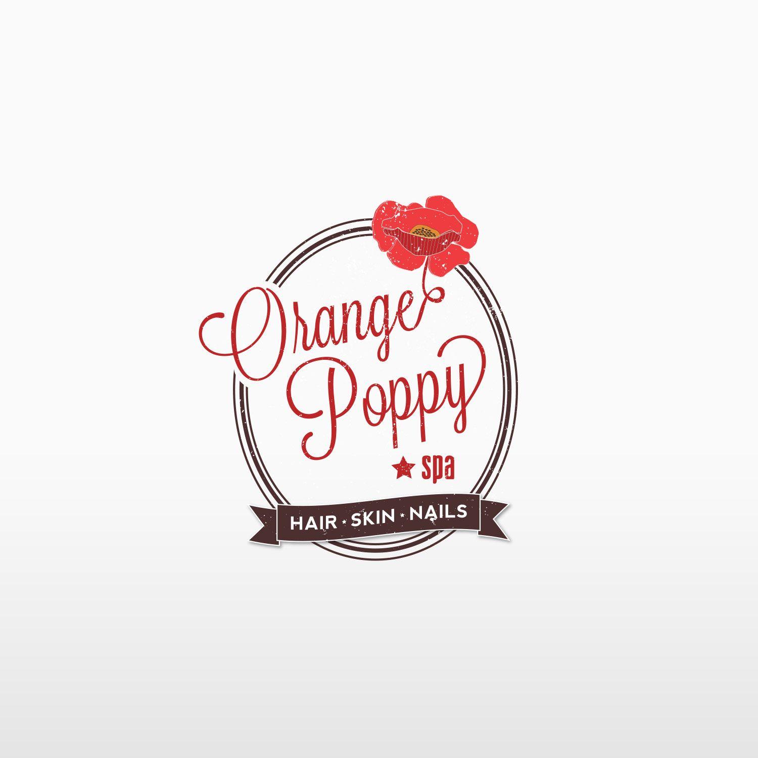 Orange Poppy Logo - Logo Orange Poppy Graphic Design