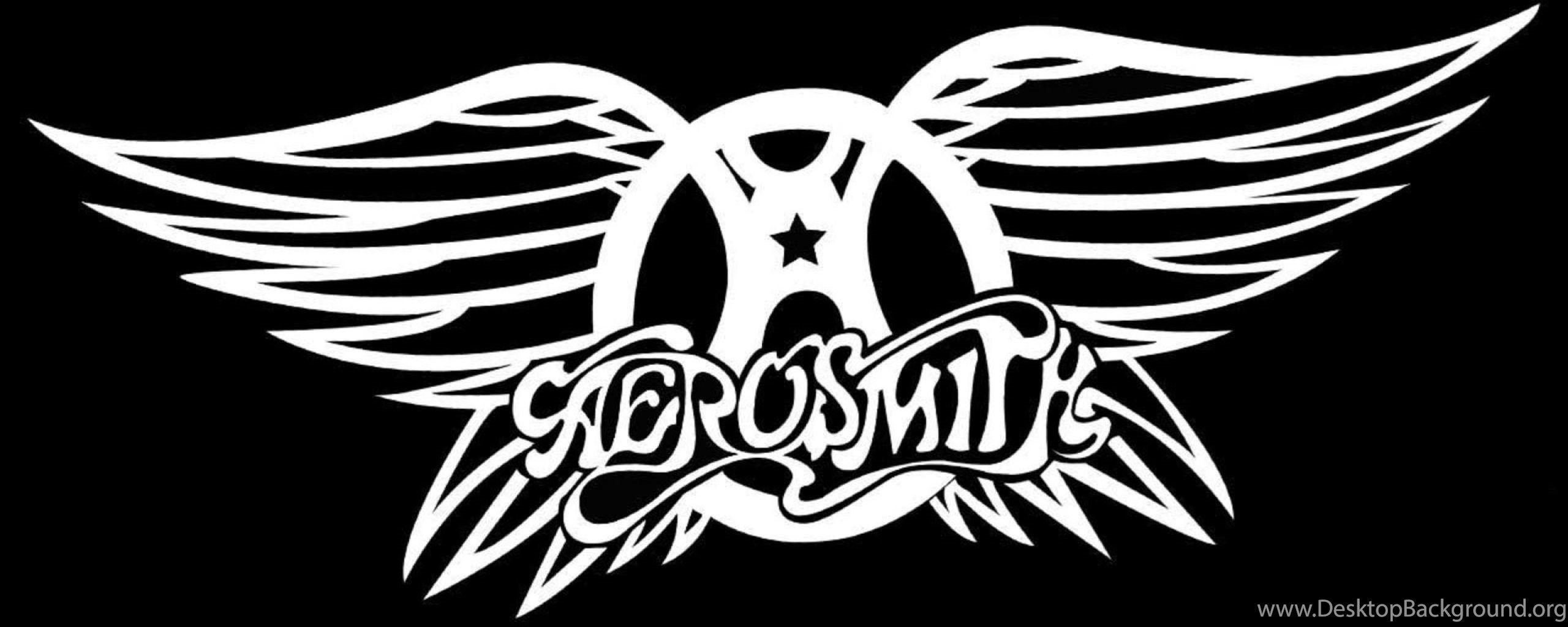 Aerosmith Original Logo - Download Wallpaper 2560x1024 Aerosmith, Logo, Symbol, Text, Wings