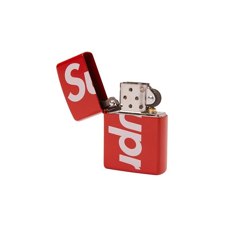 Red Sole Logo - Supreme Logo Zippo Red By Style