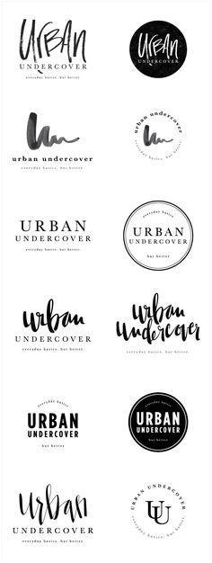 Undercover Brand Logo - Brand Launch: Urban Undercover | logo ideas | Logos, Graphisme ...