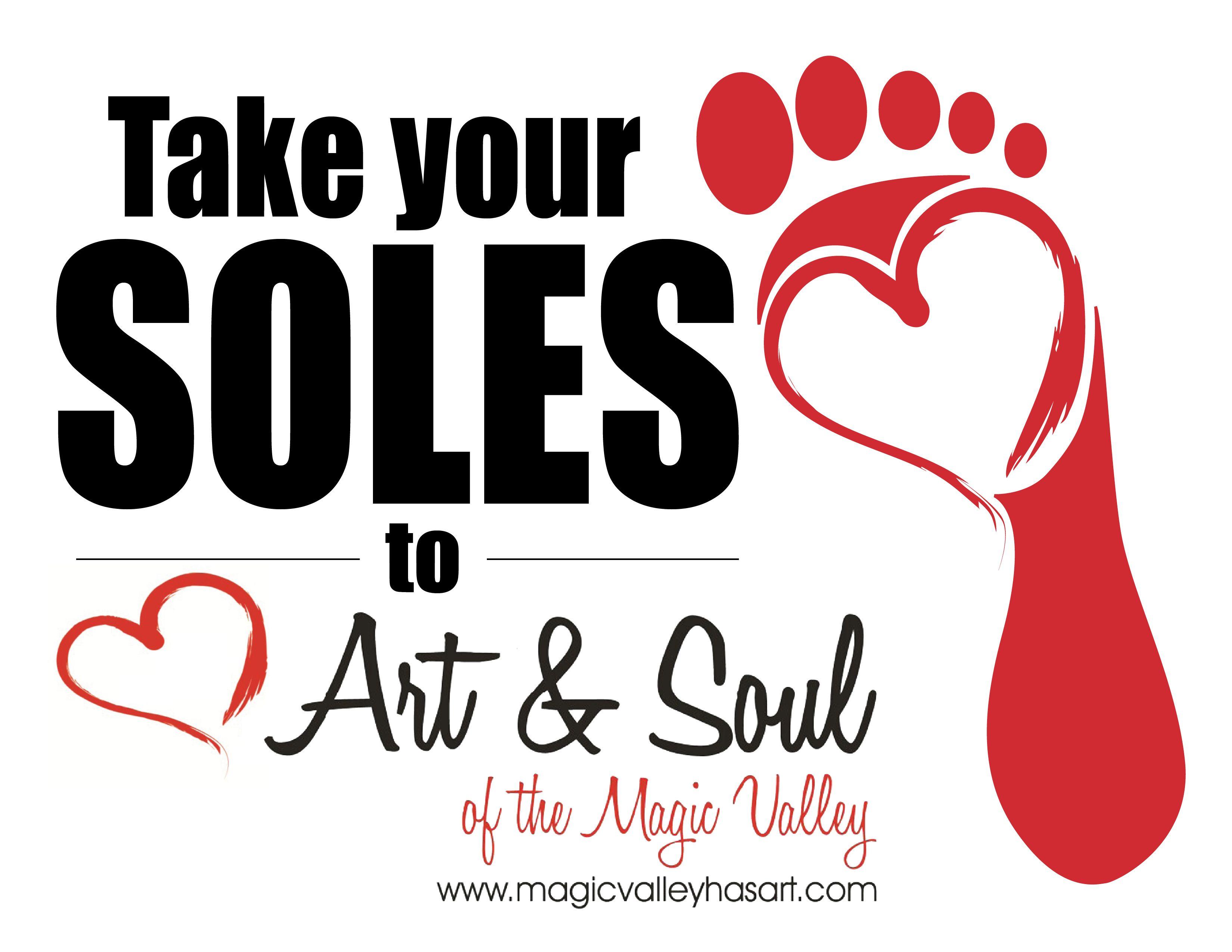Red Sole Logo - A&S Take Your Sole Logo Tagline « magicvalleyartscouncil.org