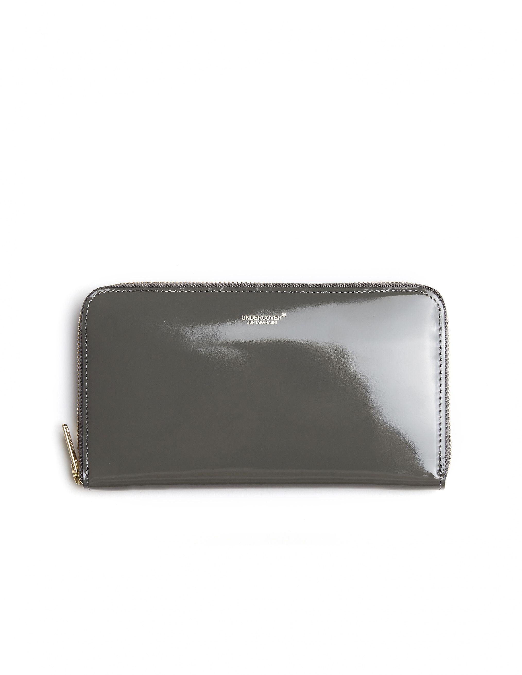 Undercover Brand Logo - Undercover. Leather Logo Wallet