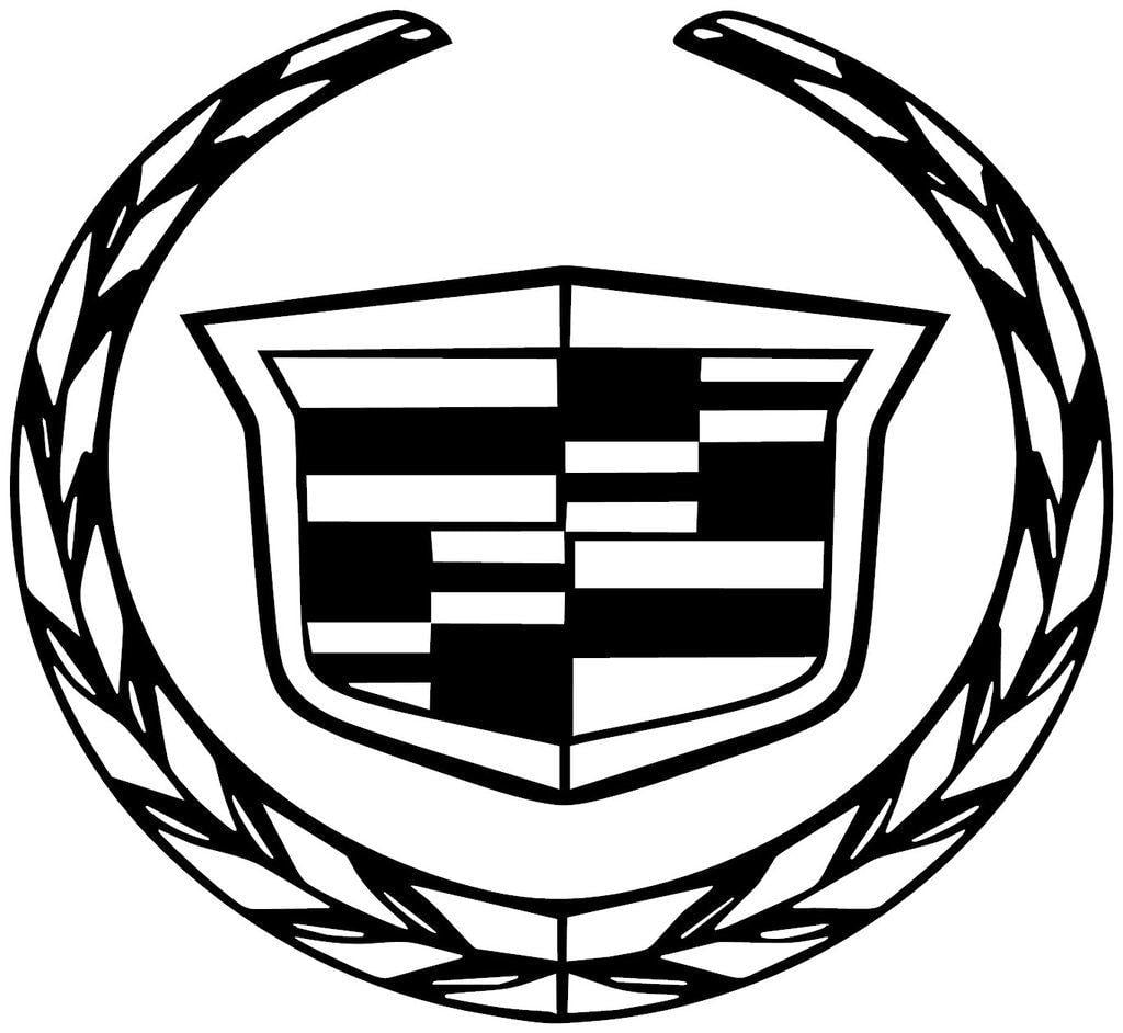 Cadillac Logo - Cadillac Logo Decal