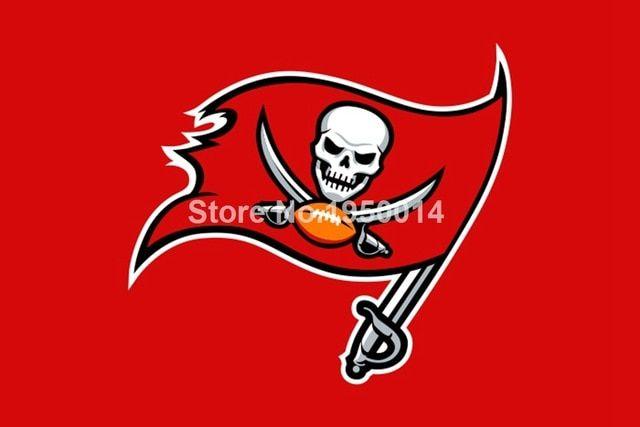 Buccaneers Logo - Tampa Bay Buccaneers Logo flag 3FTx5FT Banner 100D Polyester NFL ...