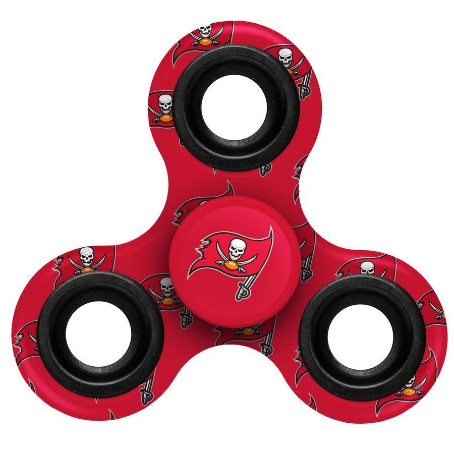 Buccaneers Logo - Tampa Bay Buccaneers Logo Three Way Fidget Spinner