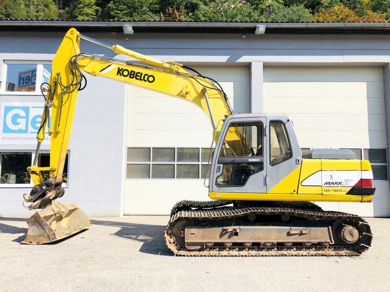 Kobelco Mark 4 Logo - Kobelco SK160LC Tracked excavator used AT / QLHW-8738-LN