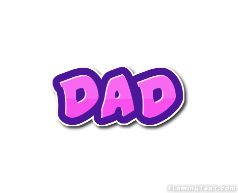 Dad Logo - Dad Logo. Free Name Design Tool from Flaming Text