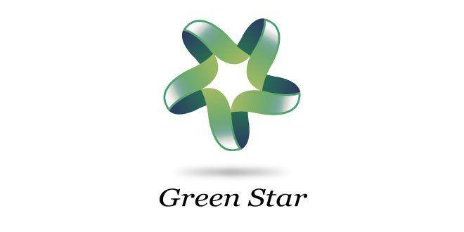 Green Star Logo - Green Star Logo Design Template | Free Download - Arena Reviews