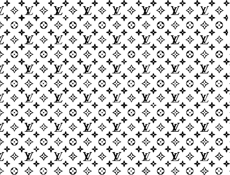 Louis Vuitton Transparent Logo - Louis Vuitton Print 2 (PSD)