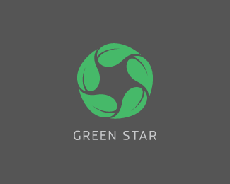 Green Star Logo - Green star Designed by Overnight | BrandCrowd