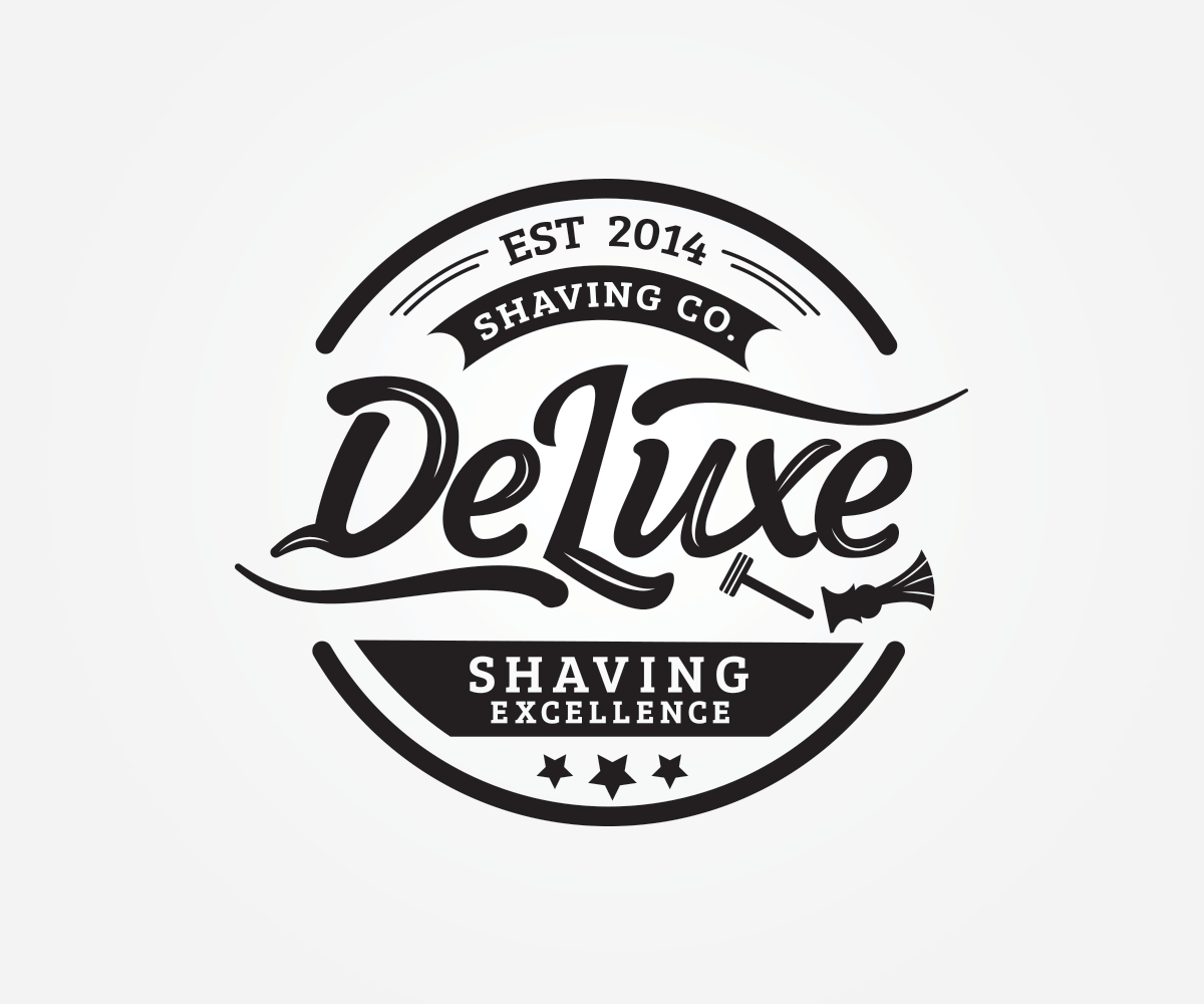 Vintage Design Logo - Traditional, Professional, It Company Logo Design for DeLuxe Shaving ...