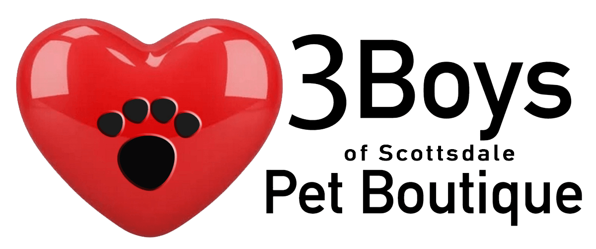 Red Boutique Logo - 3 Boys of Scottsdale Pet Boutique | Free Shipping | Great Prices