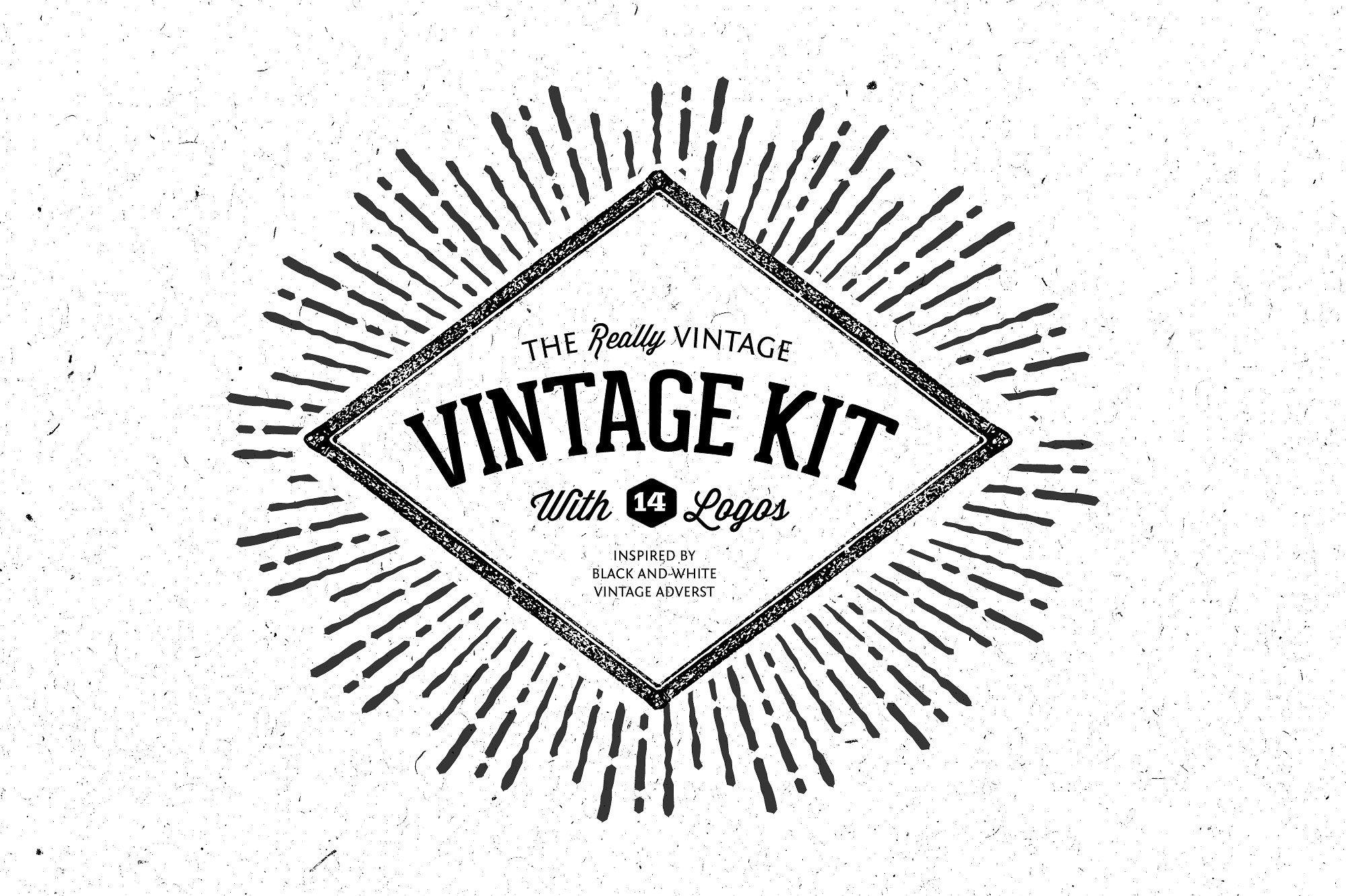 Vintage Design Logo - 25 Beautiful Vintage Logo Templates ~ Creative Market Blog