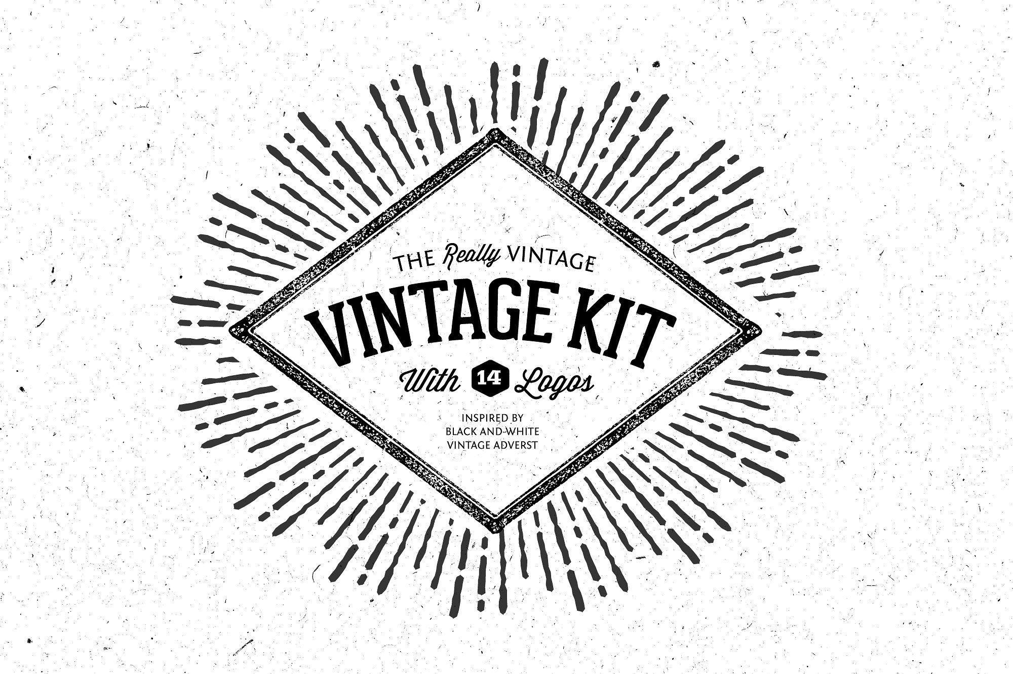 Antique Logo - 25 Beautiful Vintage Logo Templates ~ Creative Market Blog