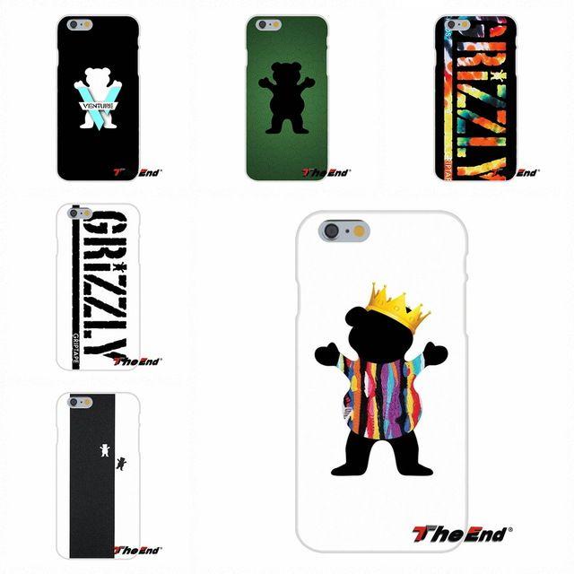 Grizzley Grip Logo - Grizzly Grip Logo top Funny Art For HTC One M7 M8 A9 M9 E9 Plus