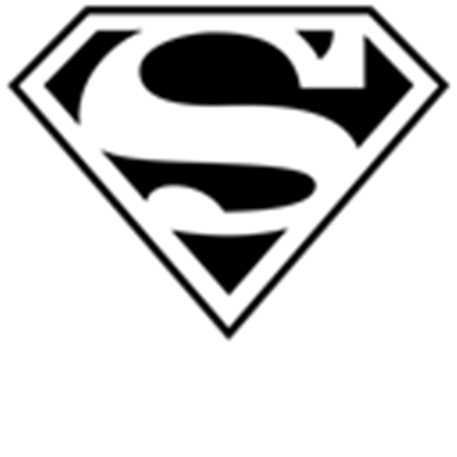 Black And White Superman Logo Logodix