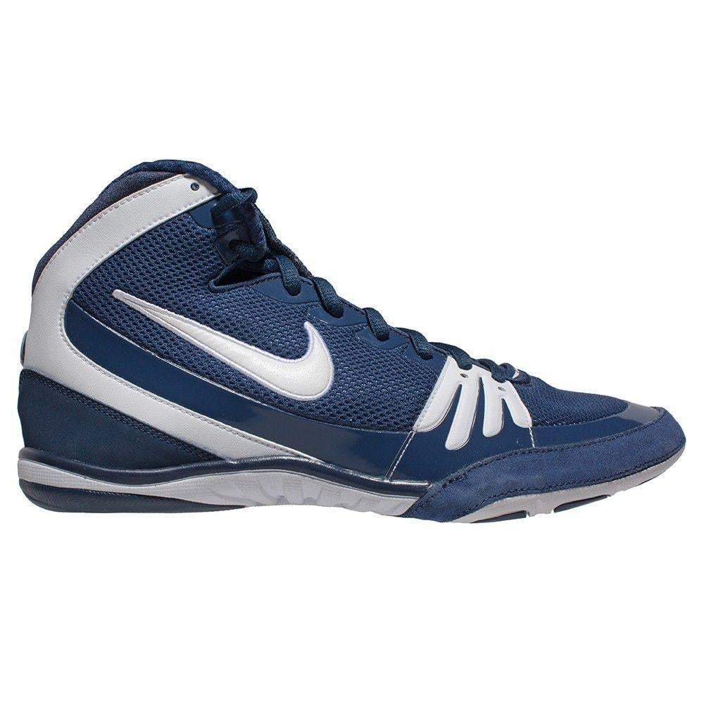 Navy Blue Nike Logo - Nike Freek (Navy / White) Blue Chip Wrestling