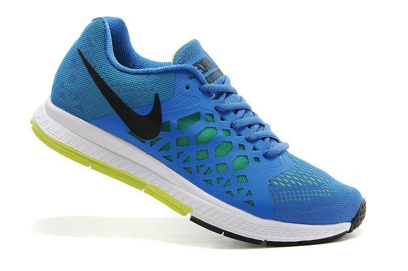 Navy Blue Nike Logo - Wmns Nike Air Zoom Pegasus 31 Navy Blue Fluorescent Yellow With ...